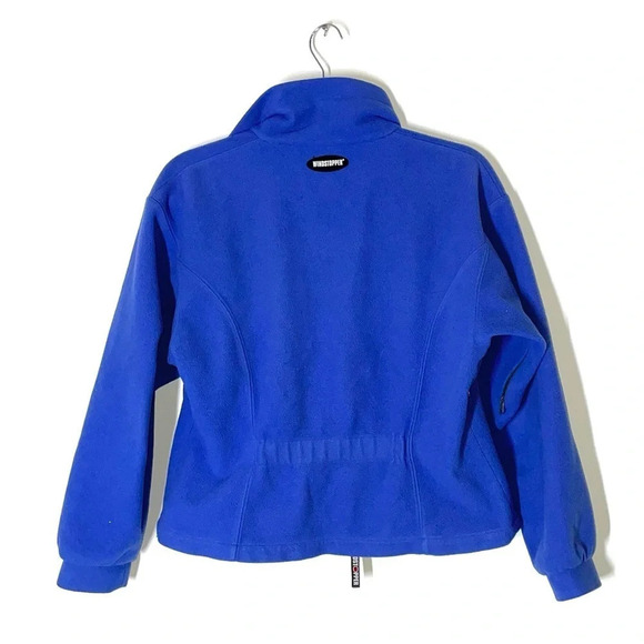 Marmot Blue Windstopper Fleece Zip Up - Picture 7 of 8